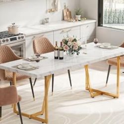 70 inch Modern Dining table (New)
