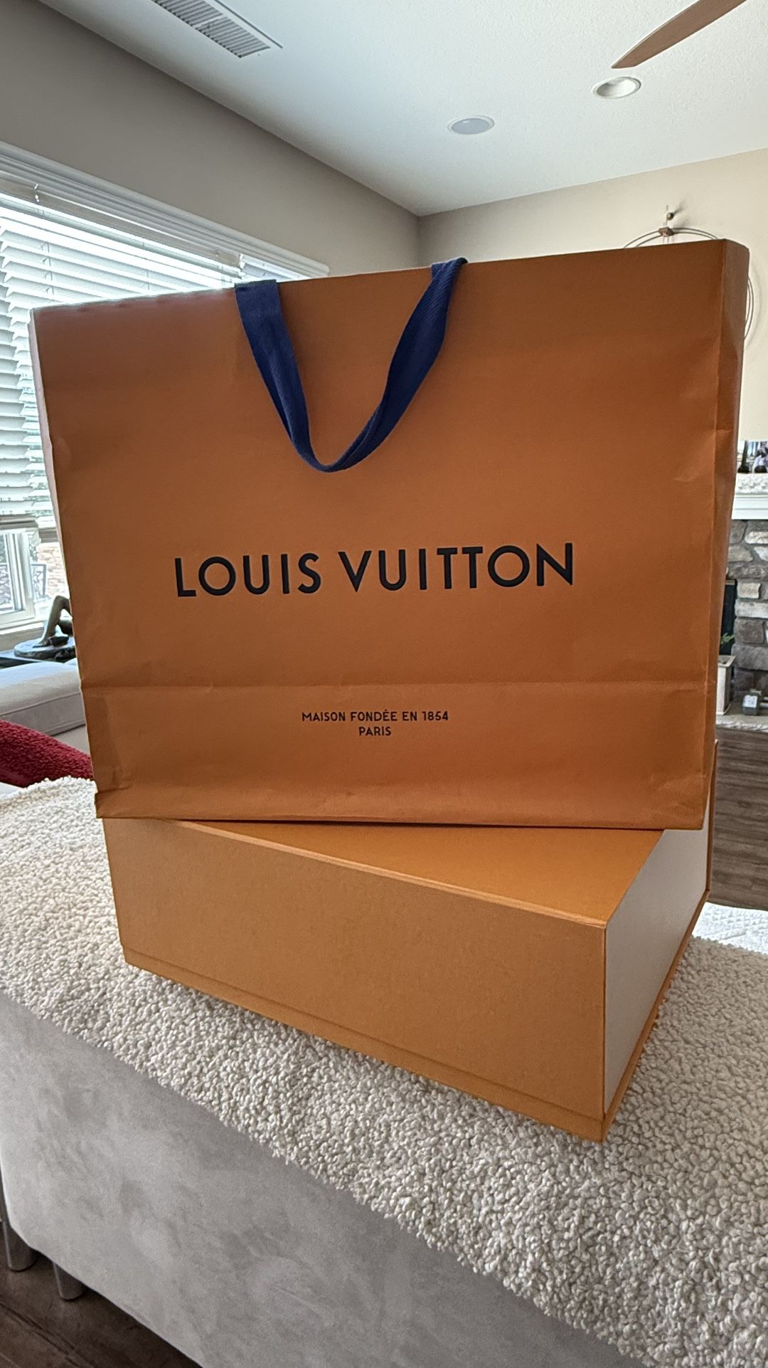 Original Louis Vuitton Large Bag Box Only