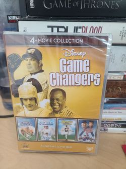 Disney game changers 4 movie collection dvd