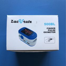 Zacurste 500BL Fingertip Pulse Odometer Blood Oxygen 