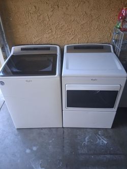 Washer and Dryer