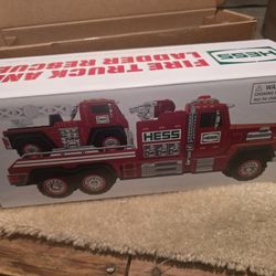 Hess Firetruck And Ladder Rescue