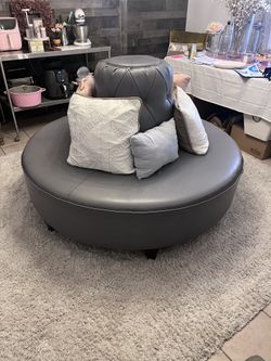 Around sofa for foyer or entryway/reception area