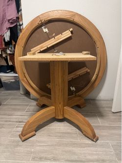 Real wood table