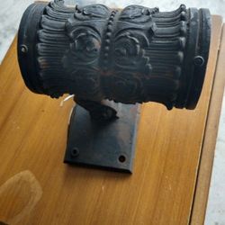 Antique Cast Iron Outdoor Double Light 