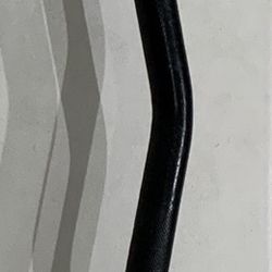 New standard black 47” curl bar with clips for standard 1” plates