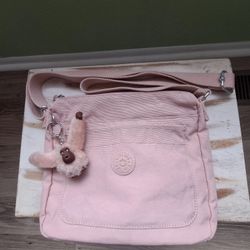 NWT KIPLING PINK CROSSBODY/SHOULDER PURSE NICE