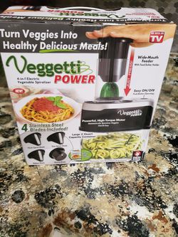 Veggetti Power Electric Vegetable Spiralizer
