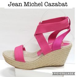 Jean Michel Cazabat BNWT Espadrille wedges sandals  Size 38