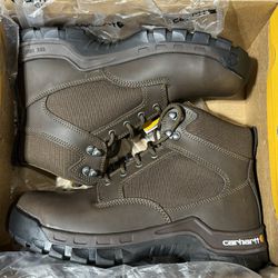Carhartt 6” Steel Toe Work Boots Size 9 Men’s NEW!