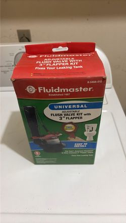 Fluidmaster Adjustable Flush Valve Kit with 3" Flapper