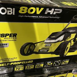 RYOBI 80V HP Brushless Battery Cordless Electric 30 in. Multi-Blade Mower with Battery and Charger 90 minutes of runtime $1999 Plus tax at Home Depot 