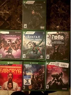 Xbox games 15 each one or 2 for $25 price firm