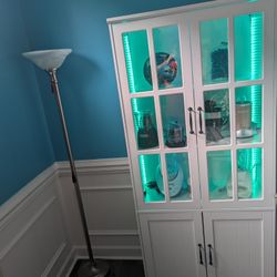 Lighted 4 Door Cabinet
