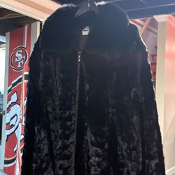 Men’s Mink Bomber Jacket