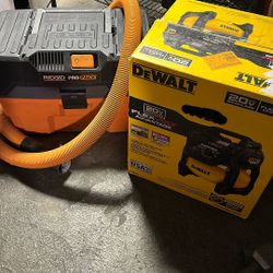 Dewalt Flexvolt Cordless Air Compressor 20v