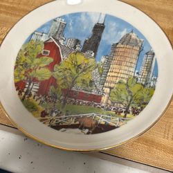 Chicago collectible plate