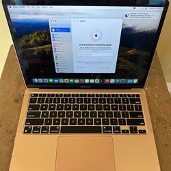 2020 Macbook Air 13 M1 8GB 256GB (Good condittin with charger)