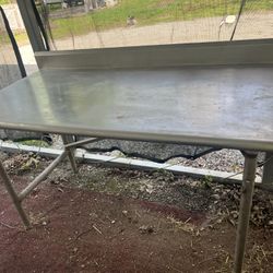 Stainless Steel Kitchen Table