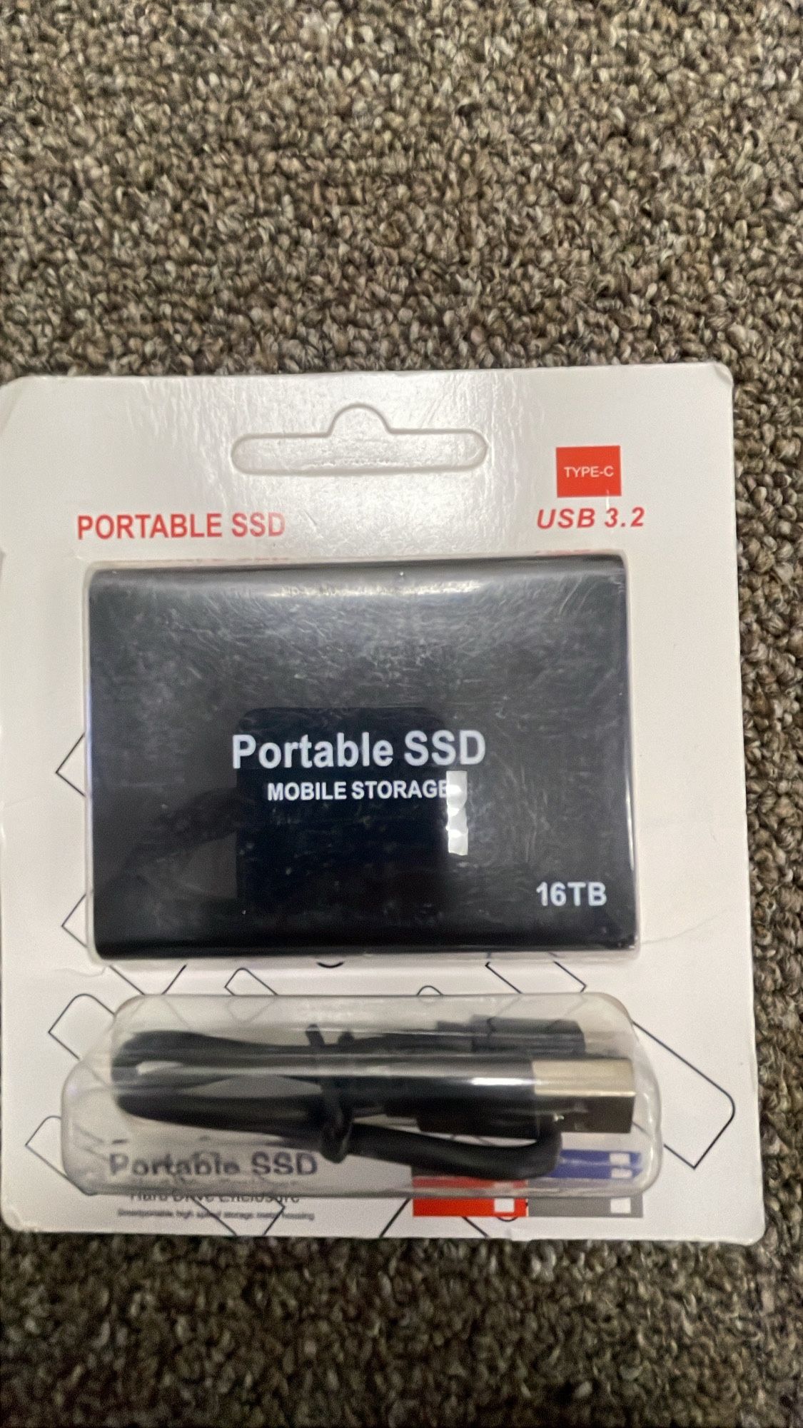 16TB Portable SSD 