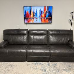 Havertys 3 Pcs Electric Recliner 