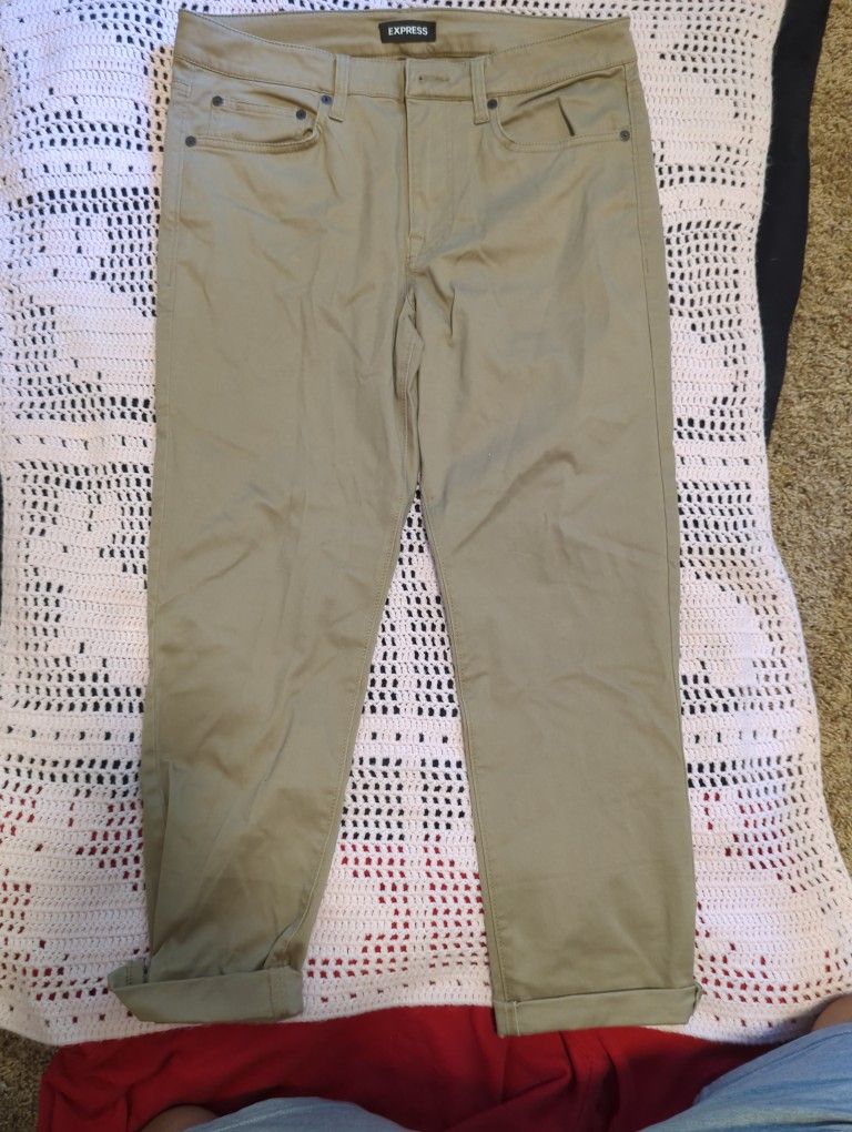 31x30 Tan Express Pants