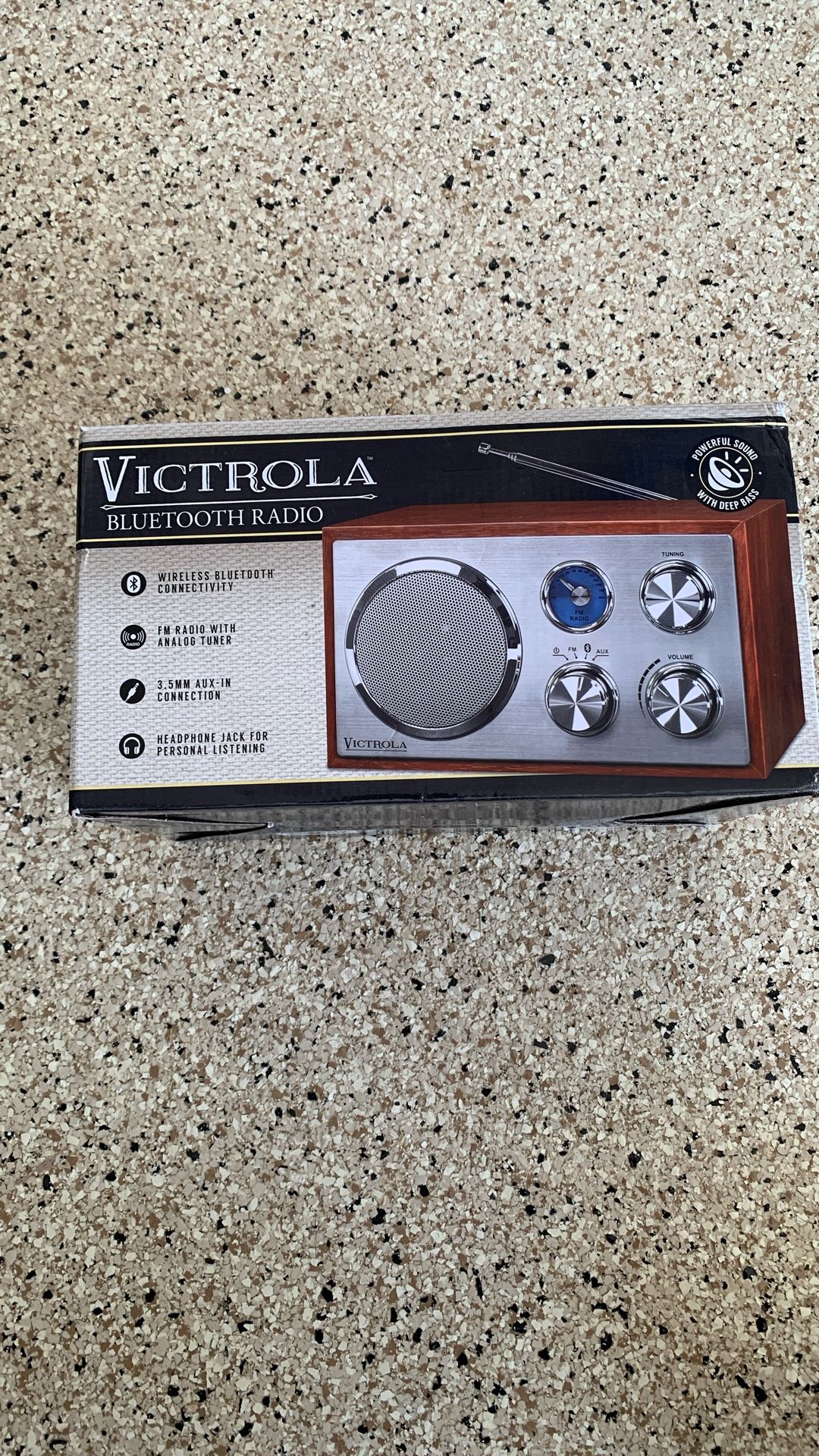 Victrola Retro Bluetooth Radio And Speaker