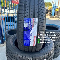 255/50R19 Atlander Set of Tires Installed and Balanced Set de Llantas Nuevas Instaladas y Balanceadas