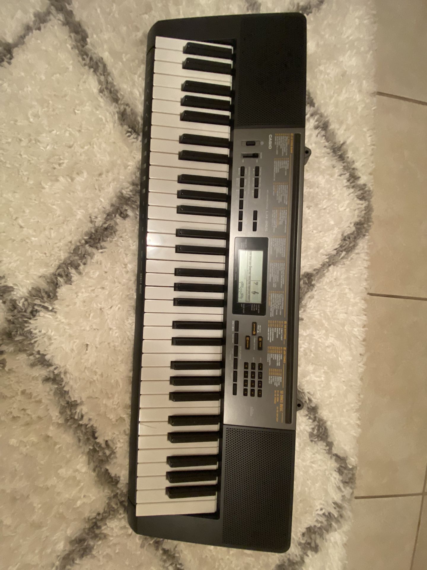 Casio LK-265 Keyboard Digital Piano Sale in Winter Park, FL - OfferUp