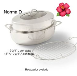 Pavera Rostizador ovalada nueva en su caja 🌺 princess house 🌺