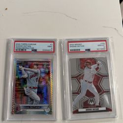 Shohei Ohtani 2022 Prism Refractor & Mosaic mint