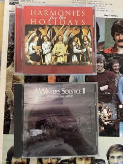 2 Unique New Age & Old World + Nature Christmas CDs