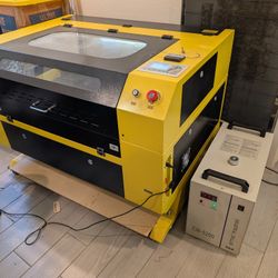 7050 50W Laser Cutter With 28x20 Bed