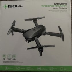 iSoul X78 Drone 3-Speed Regulation with 2K Lens & Foldable Design