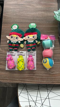 Assorted Small Dog Toys