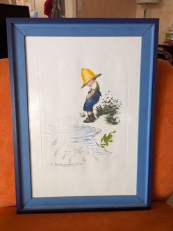 Original Signed French Artwork – Purchased Along the Seine in  Paris