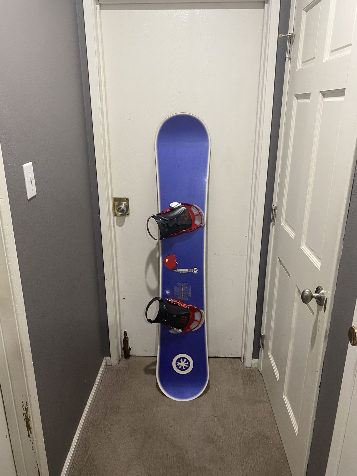 Snowboard with Bindings - 160cm
