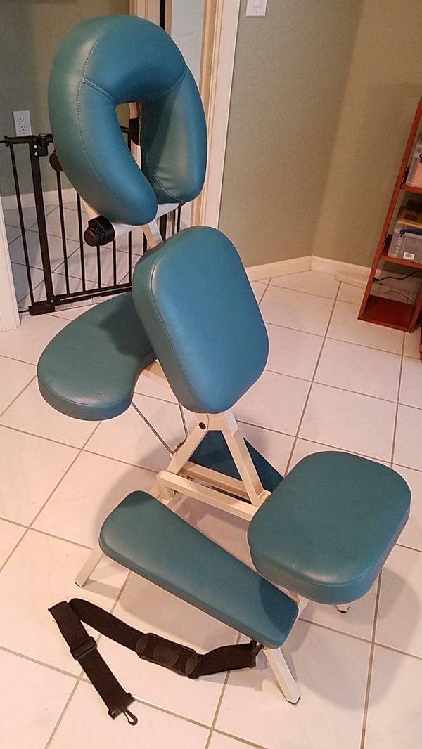 Like New Quick Lite Portable Sitting Massage Chair By Golden Ratio Woodworks For Sale In Sunrise Fl Offerup