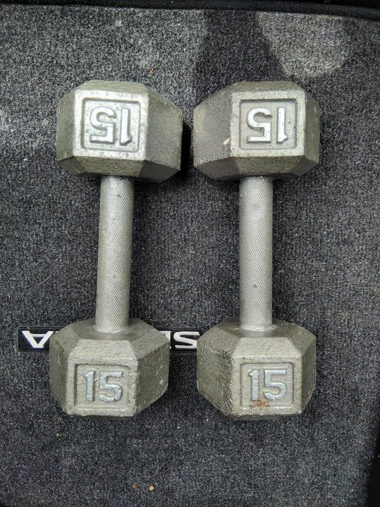 Hex Dumbbells Sets 15 Pound