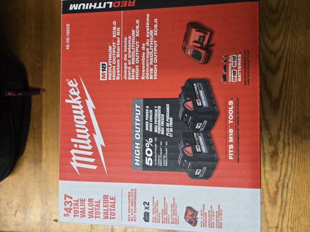 Milwaukee Batteries And Charger