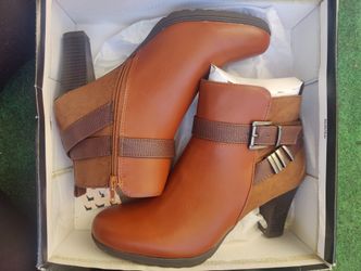 ✨ NEW Mysoft JD03 Brown Ankle Booties – Size 9 – NWT with Box