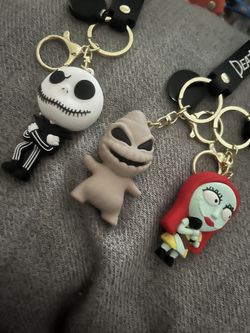 Nightmare Before Christmas Keychains