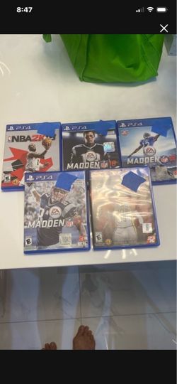 PS4 Games Bundle – Madden & NBA 2K