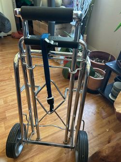 Vintage PFC New York Folding Luggage Dolly Cart