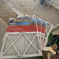 filtrete electrostatic air cleaning filter 20x24x1