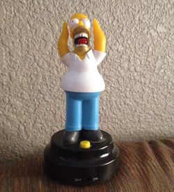 Simpsons Homer talking figure