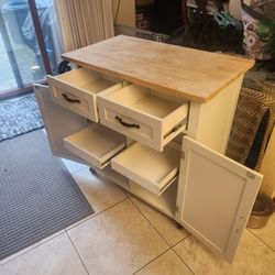 Bar Or Kitchen Cart