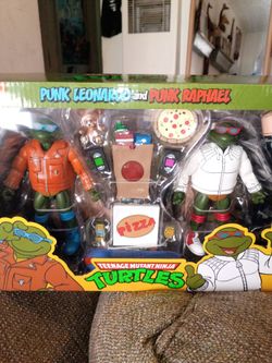 NECA TMNT Punk Leonardo & Punk Raphael 2-Pack