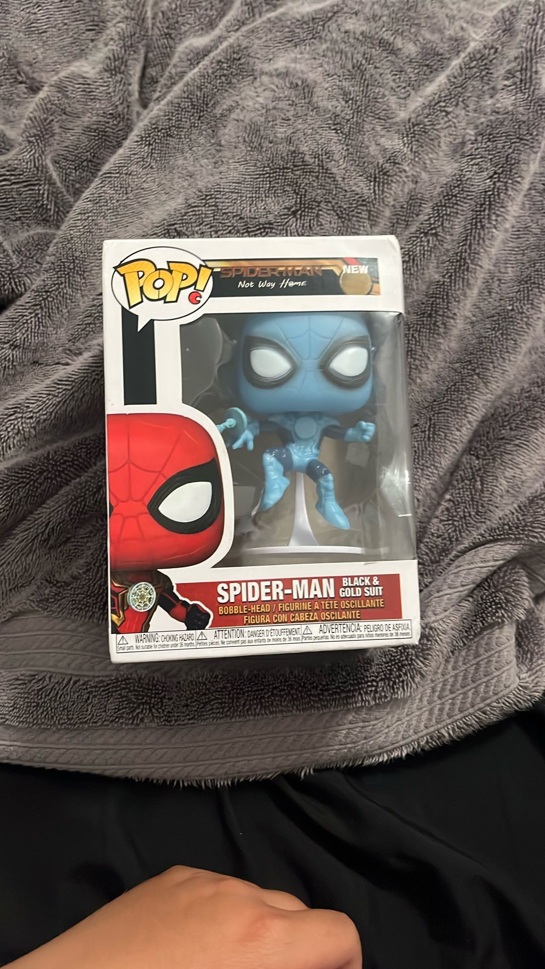Spider-Man bobble head pop toy