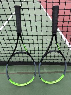 Wilson Blade V7 98 Pro Stock Tennis Rackets Matched Pair!! BRAND NEW!! 